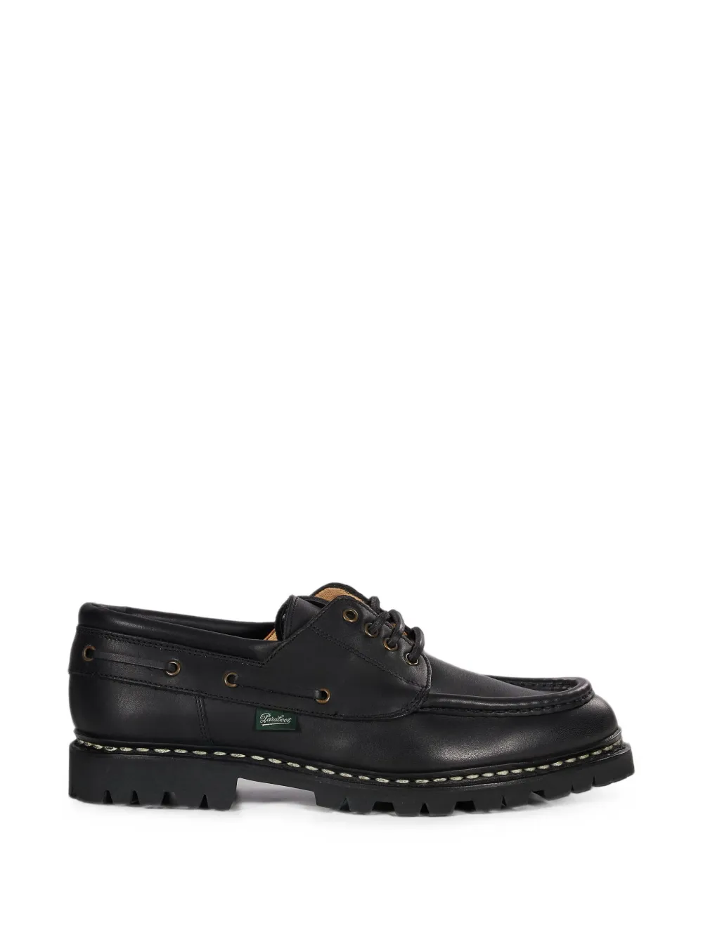 Paraboot lace-up lug-sole loafers - Nero