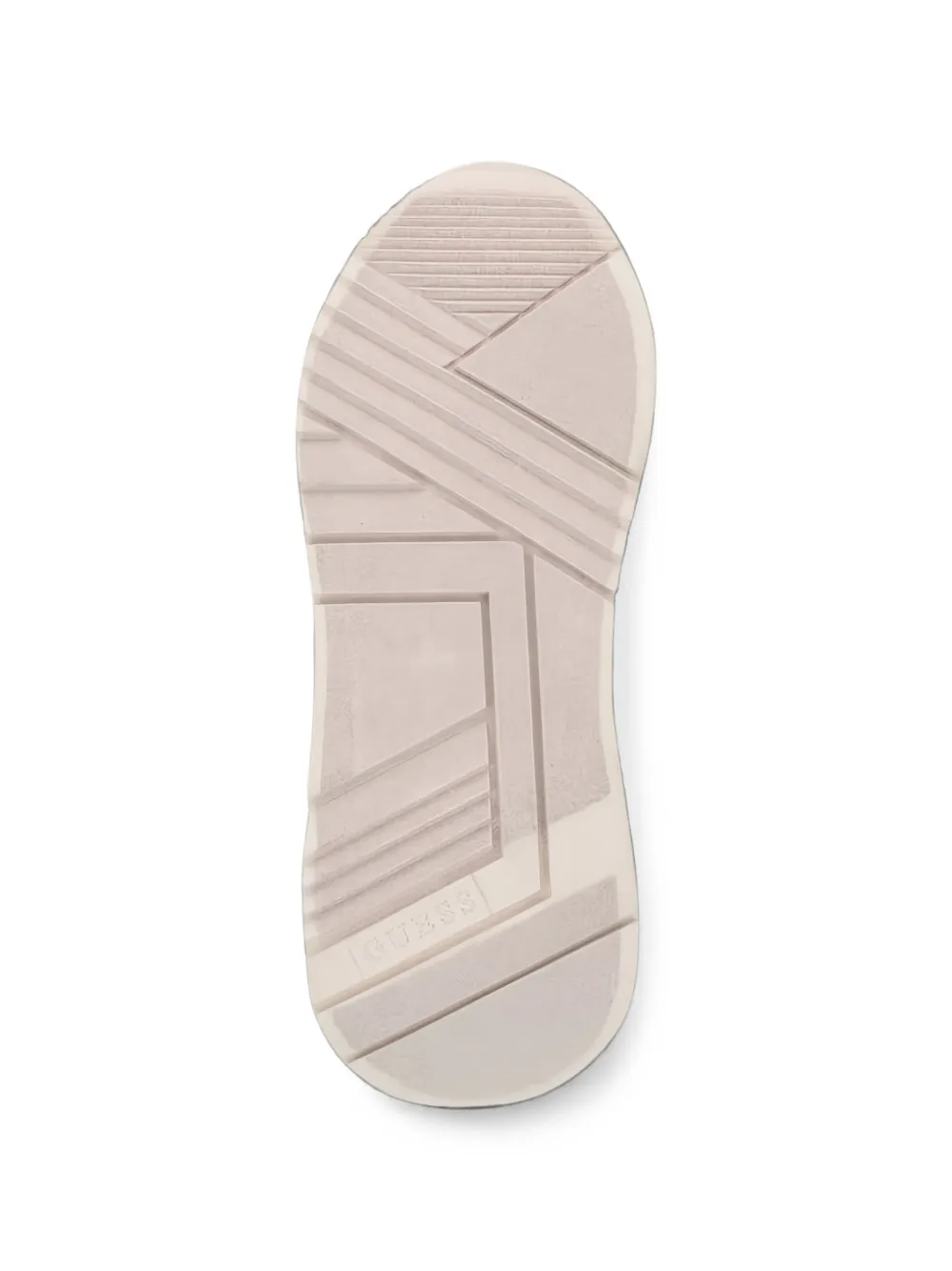 GUESS USA logo-print panelled sneakers Wit
