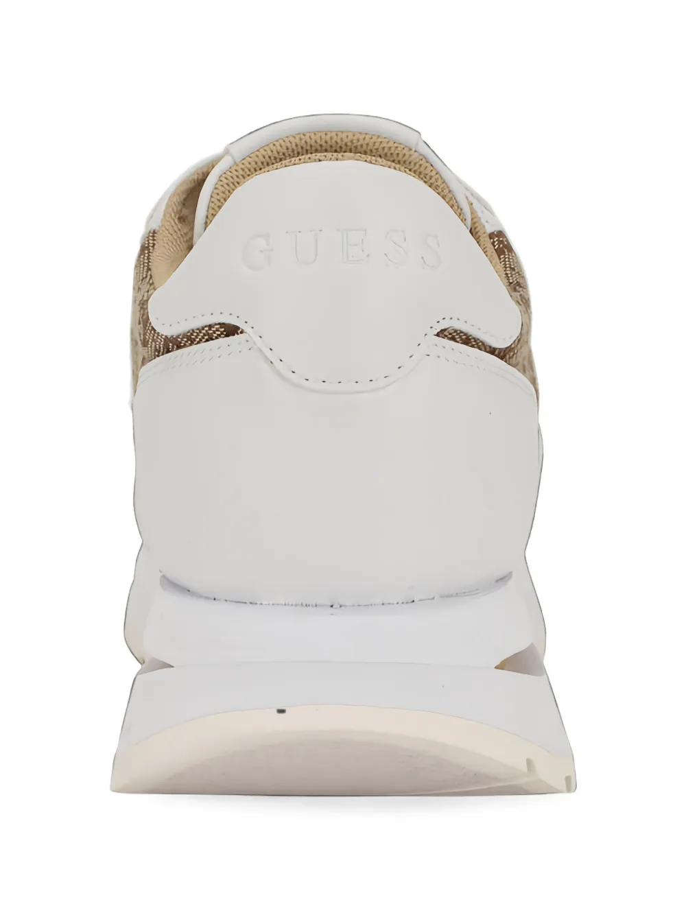 GUESS USA logo-print panelled sneakers Wit
