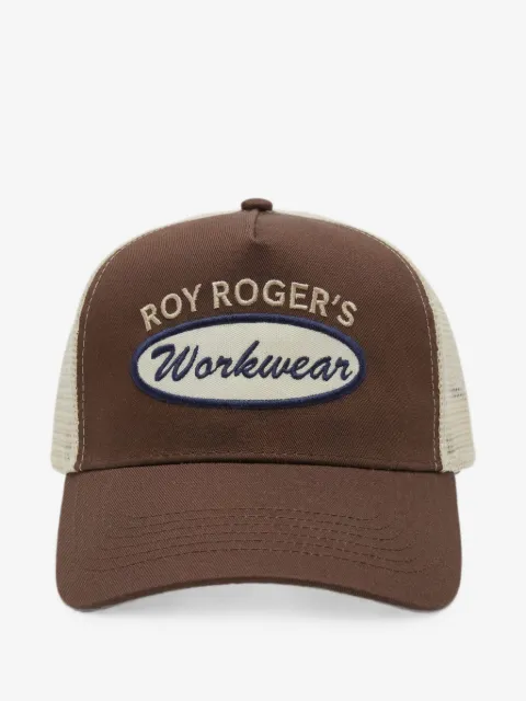 Roy Rogers Workwear logo-patch baseball cap