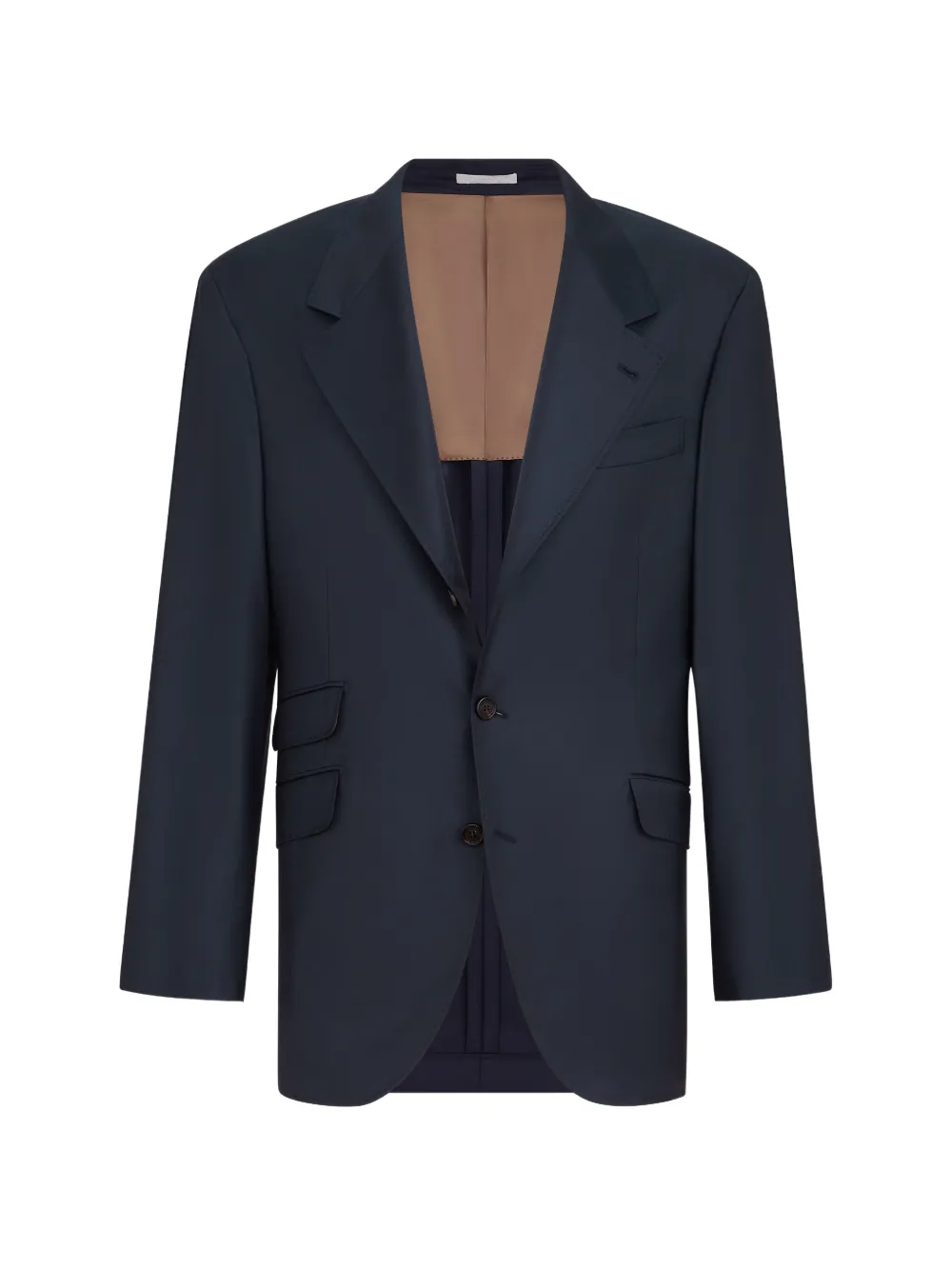 Brunello Cucinelli Cavallo Tailor wool blazer - Blu