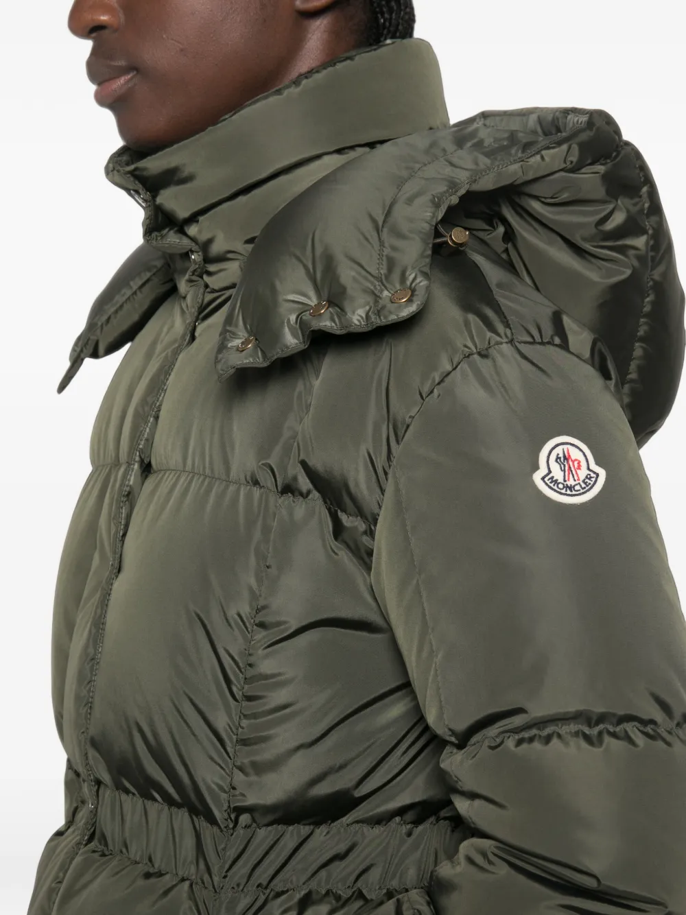 Moncler Jack met capuchon Groen