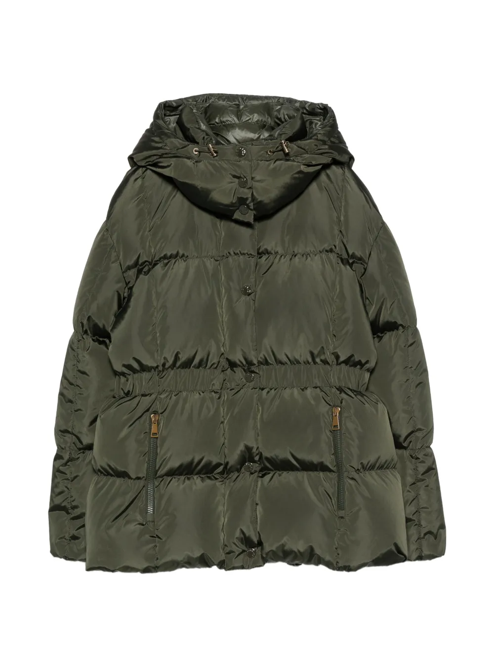 Moncler quilted hooded jacket