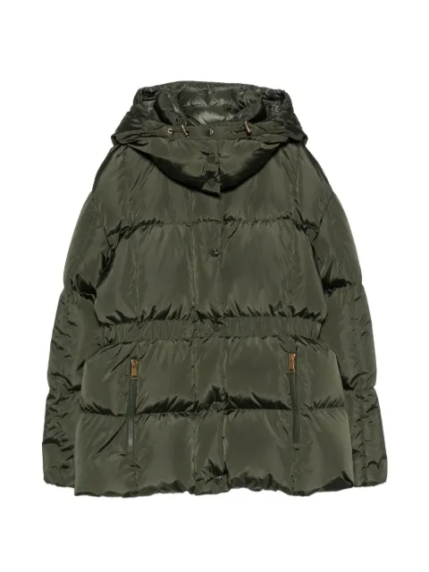 Moncler quilted hooded jacket