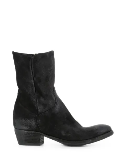 Pantanetti suede-finish ankle boots