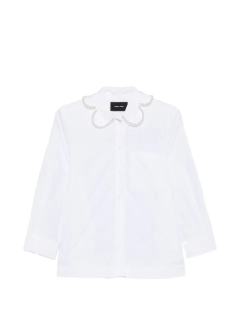 Simone Rocha embellished-collar shirt