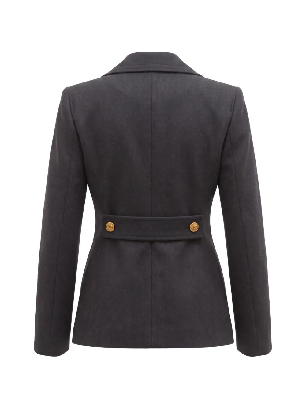 Dolce & Gabbana Jack met dubbele rij knopen Grijs