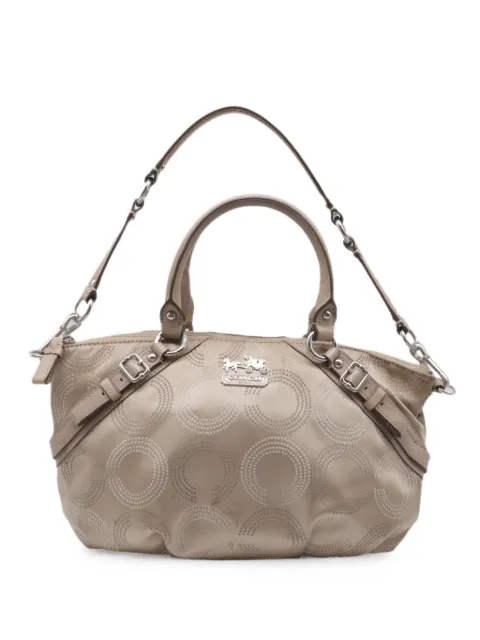 Coach Vintage Dotted Op Art Madison Sophia satchel bag