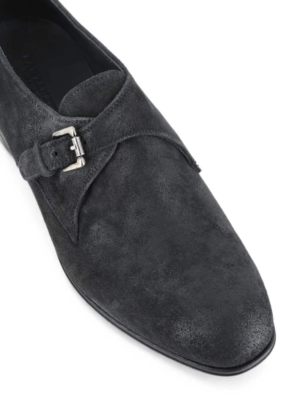 Pantanetti buckle-fastening monk-strap loafers Zwart