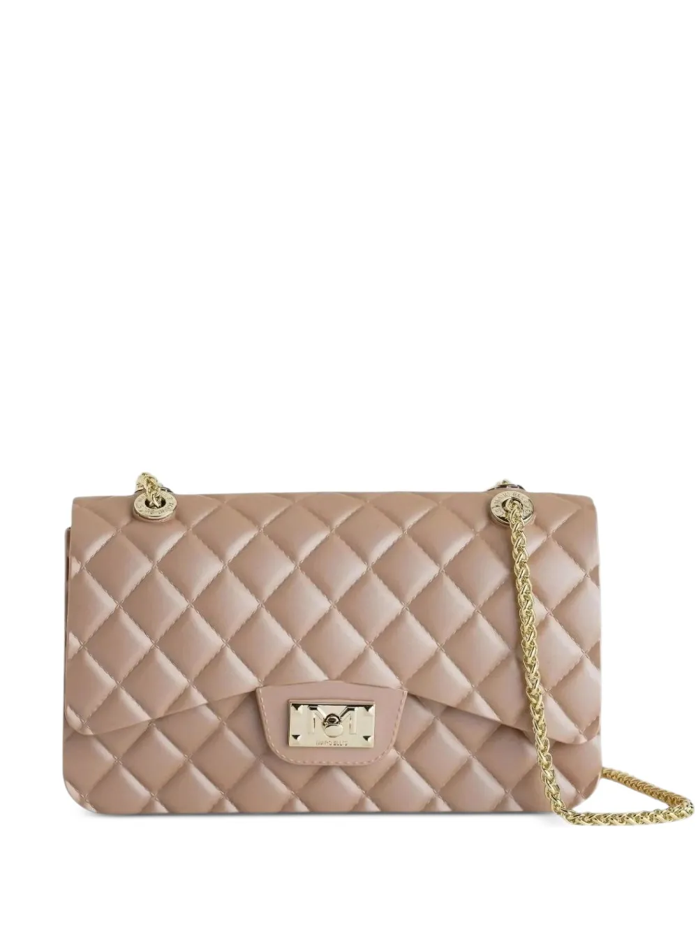 Marc Ellis Gesteppte Flat Falcon Schultertasche - Nude