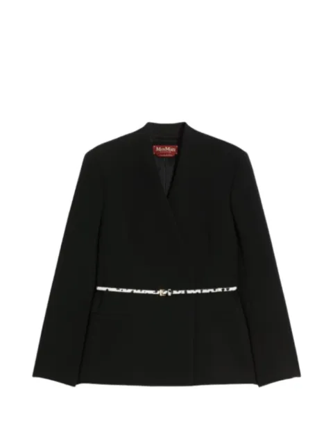 Max Mara Doppelreihiges Blazer mit Gürtel