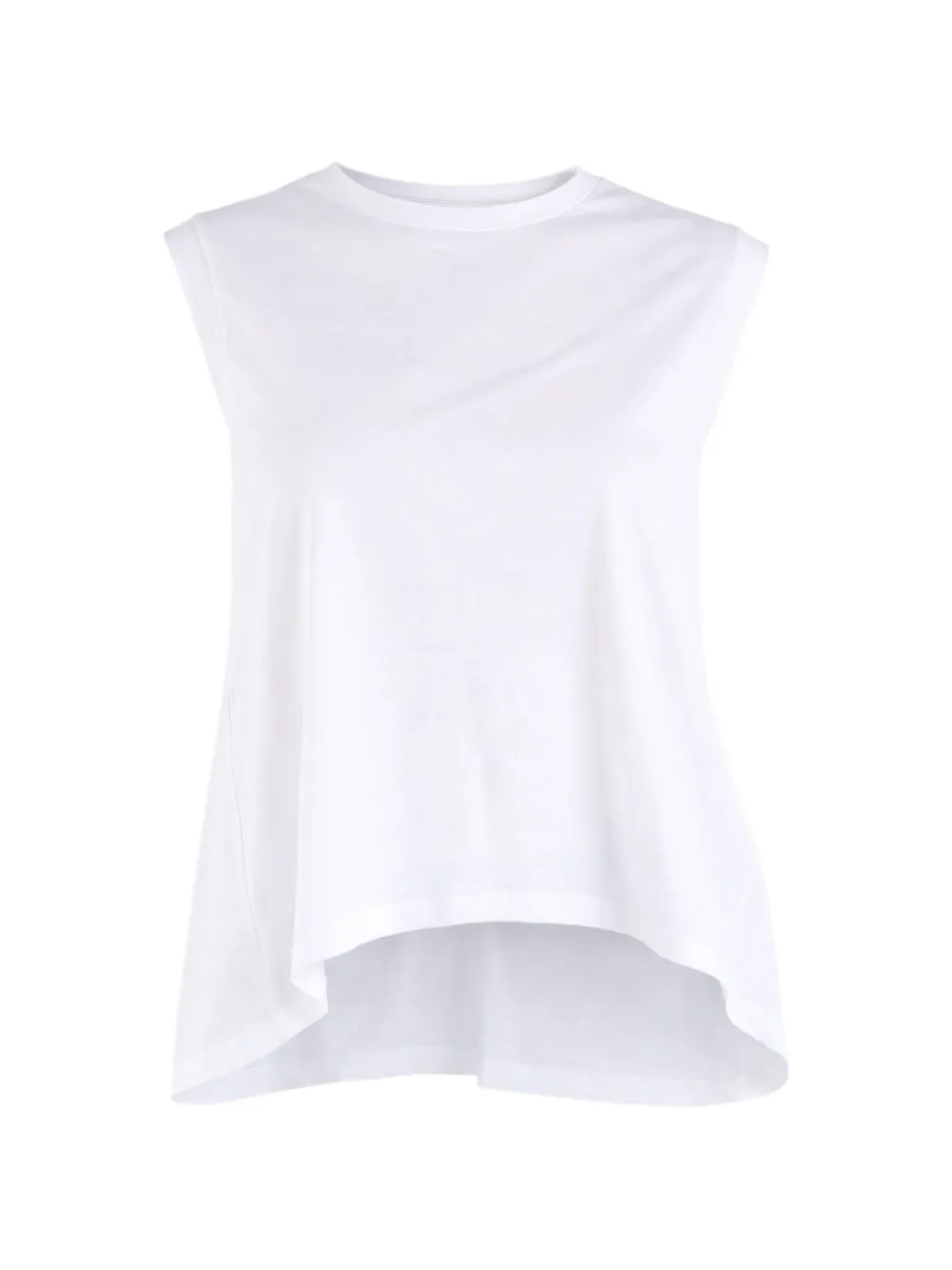 DONDUP open-back sleeveless T-shirt - Bianco