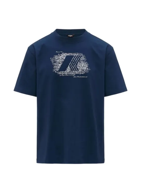 K-Way graphic-print crew-neck T-shirt