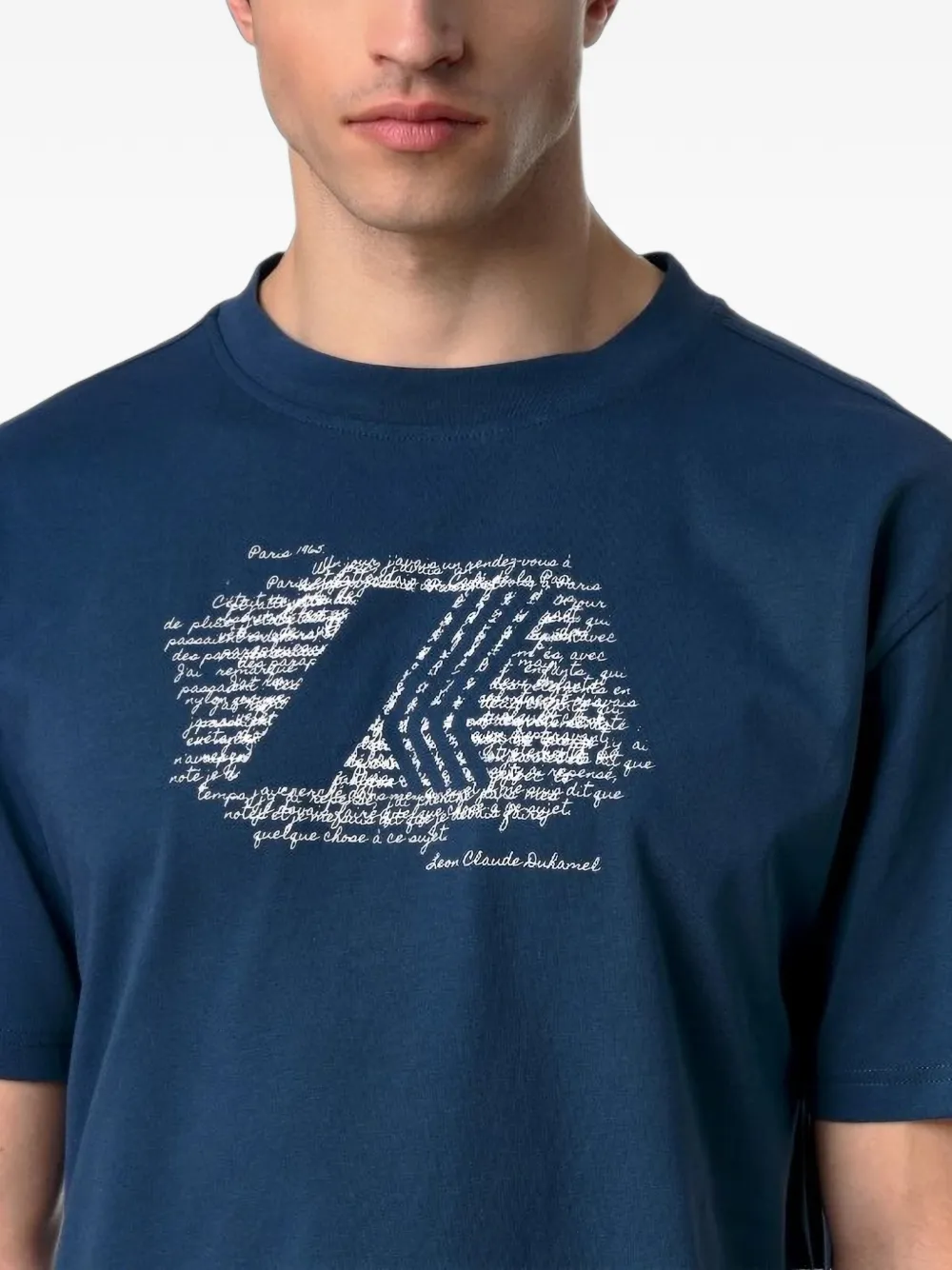 K-Way T-shirt met print Blauw
