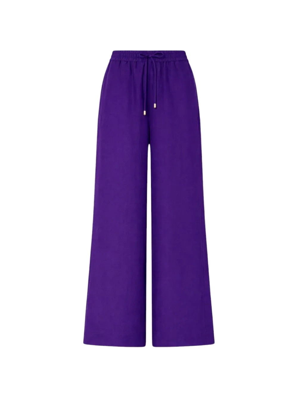 LIU JO drawstring wide-leg trousers - Violett