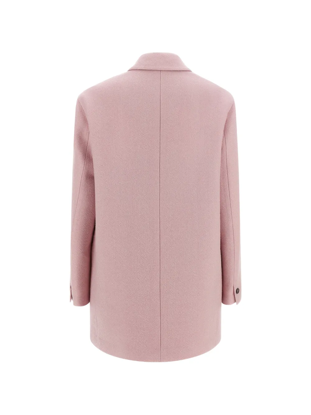 Tela Nomade geweven blazer met dubbele rij knopen en visgraatpatroon Roze