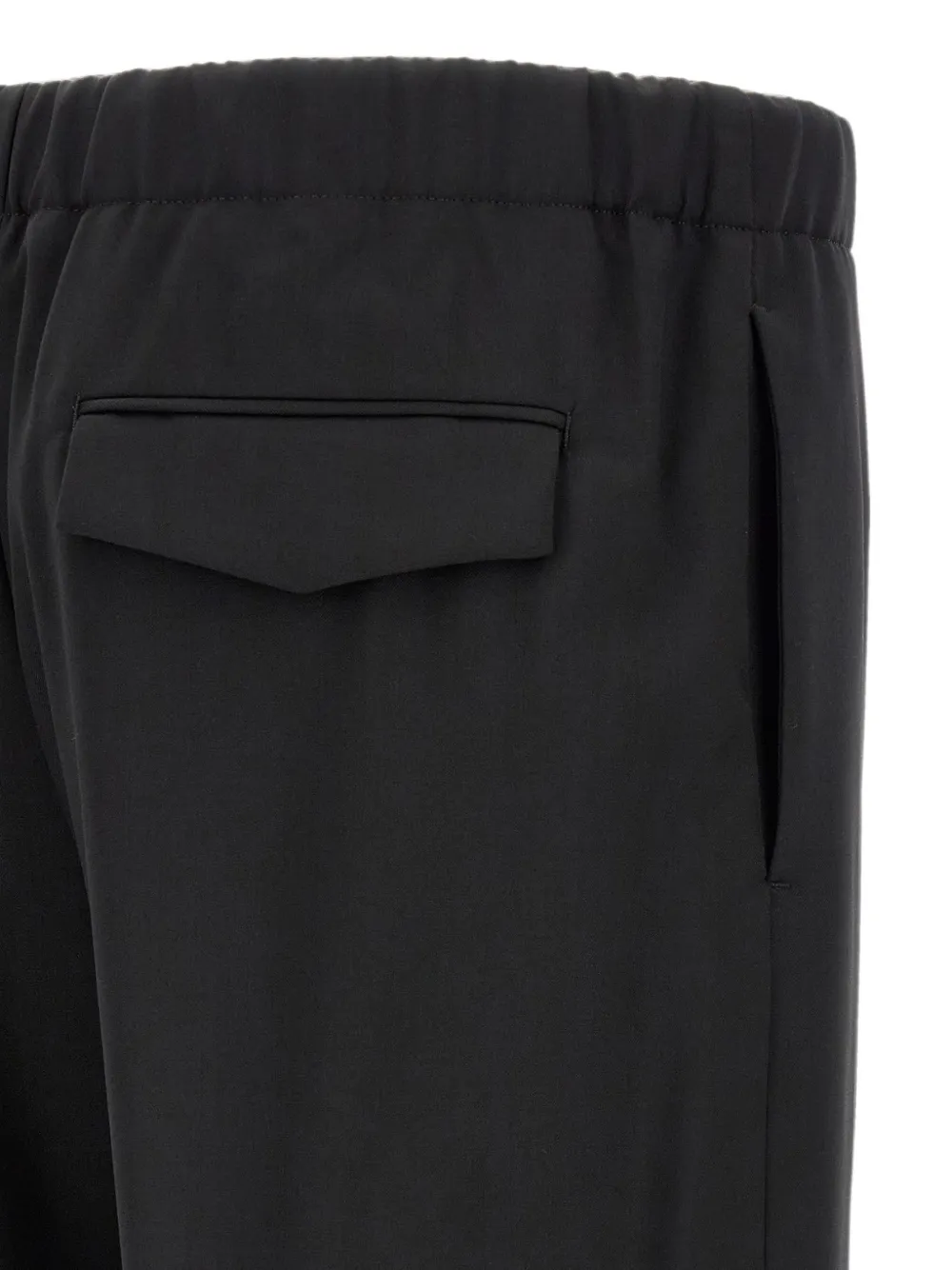 Lardini Straight broek Zwart