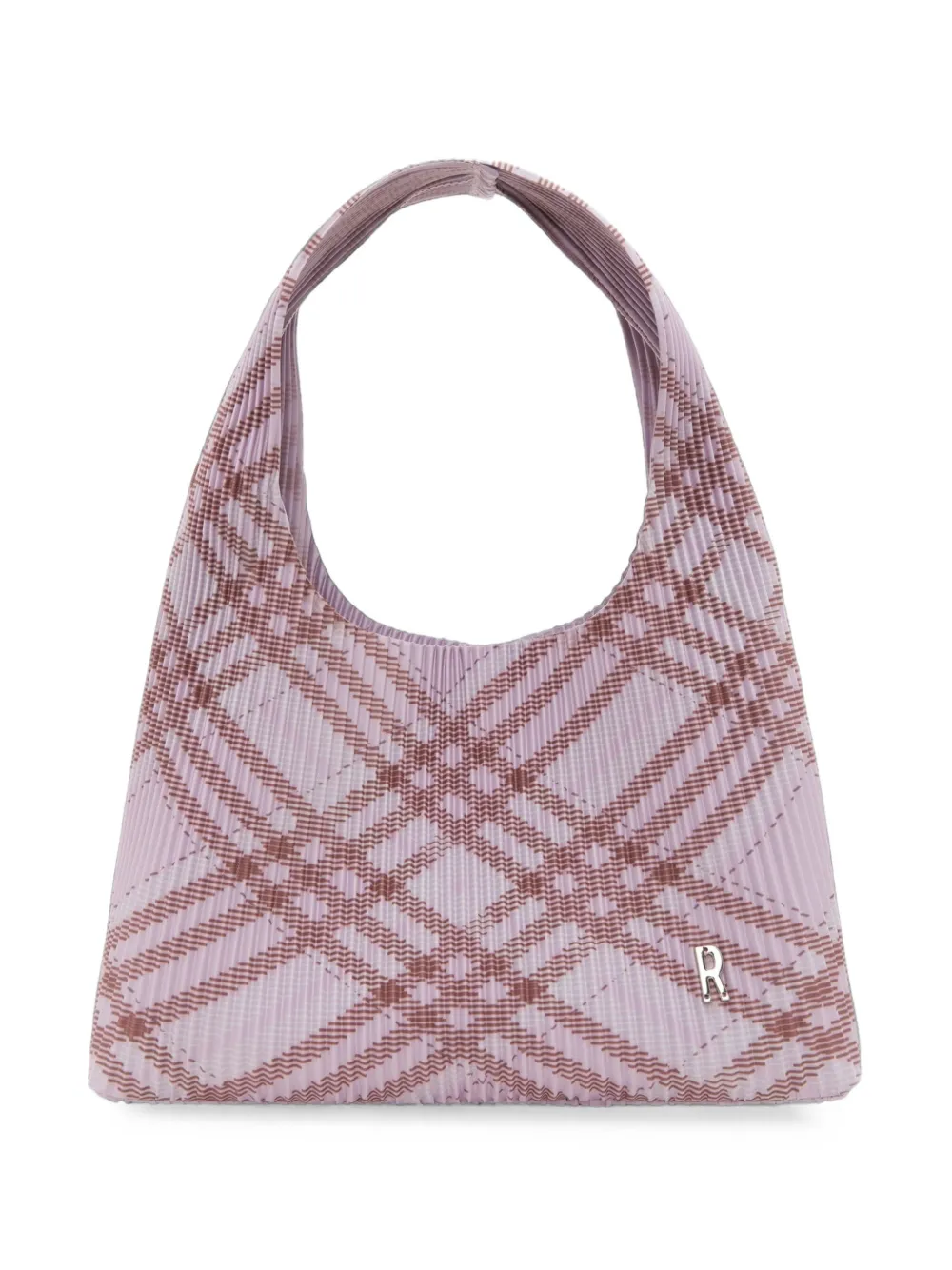 Repleat Billy Tartan pleated tote bag