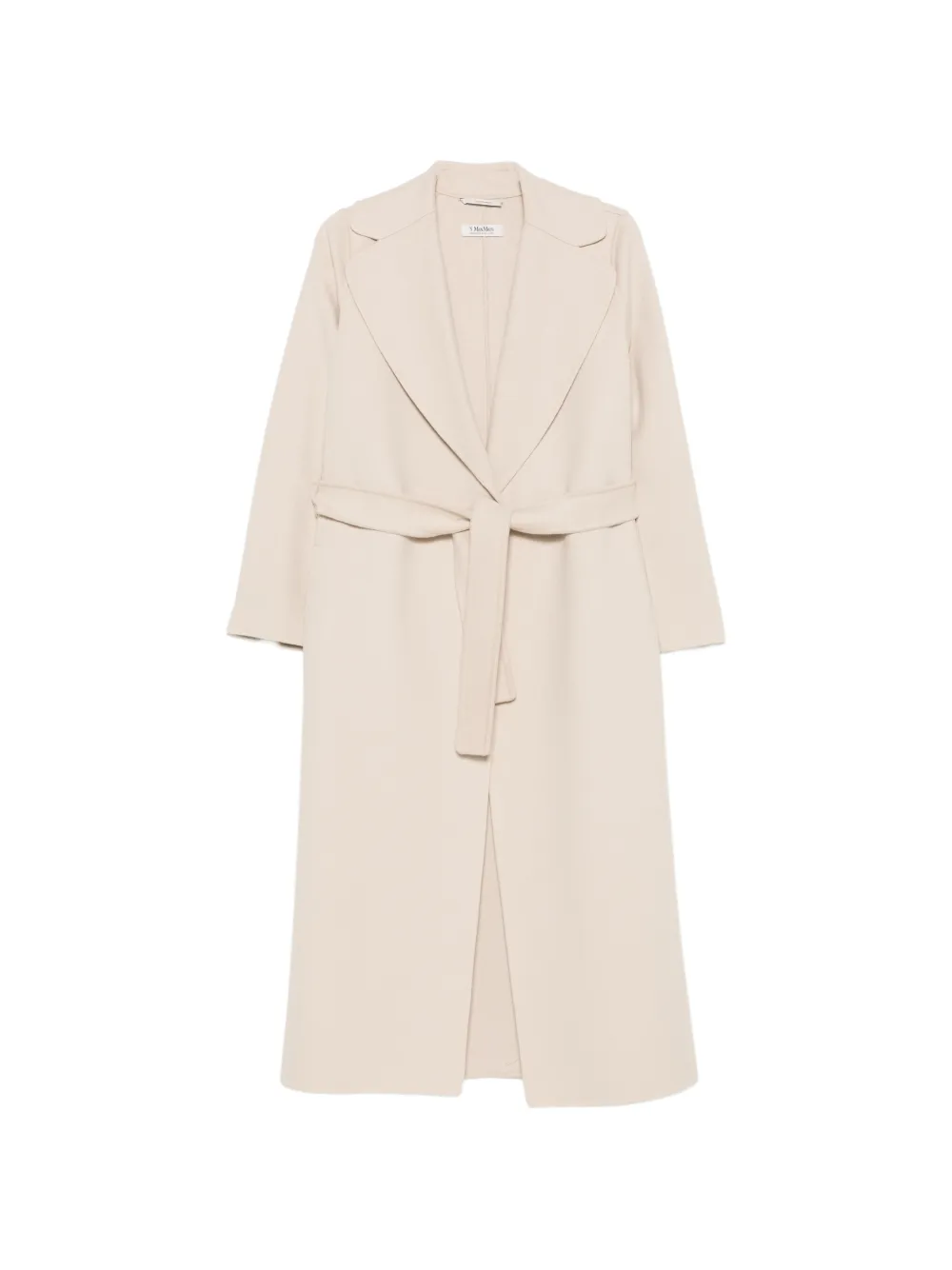 'S Max Mara belted wrap coat - Toni neutri