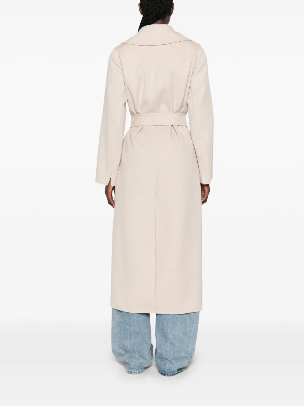 'S Max Mara Wikkeljas met ceintuur Beige