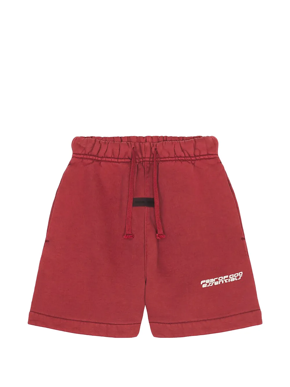 FEAR OF GOD ESSENTIALS KIDS Essentials fleece shorts - Rot