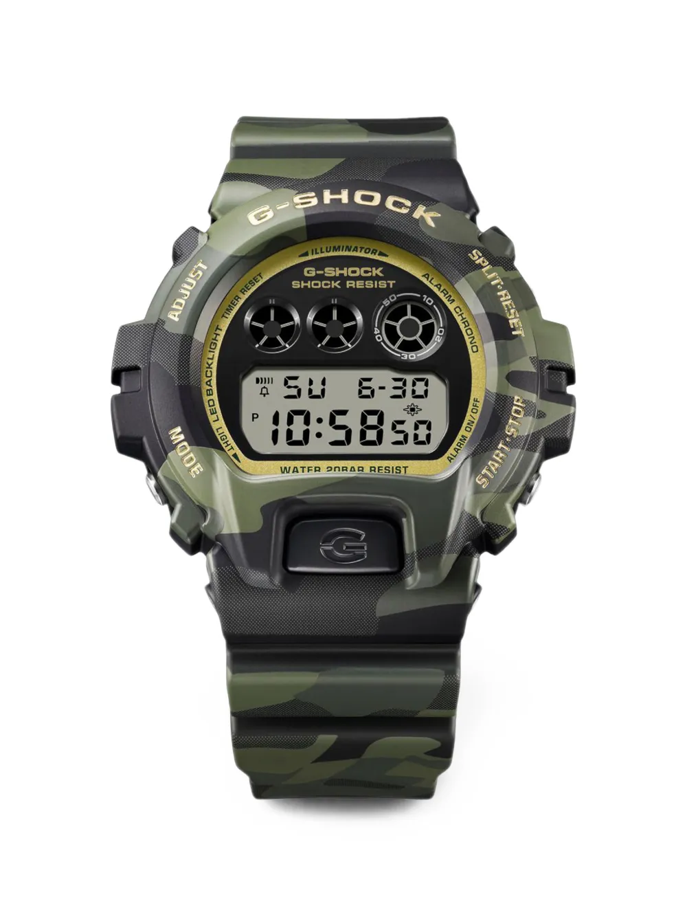 G-Shock Orologio 6900 Series Camouflage 50mm - Verde