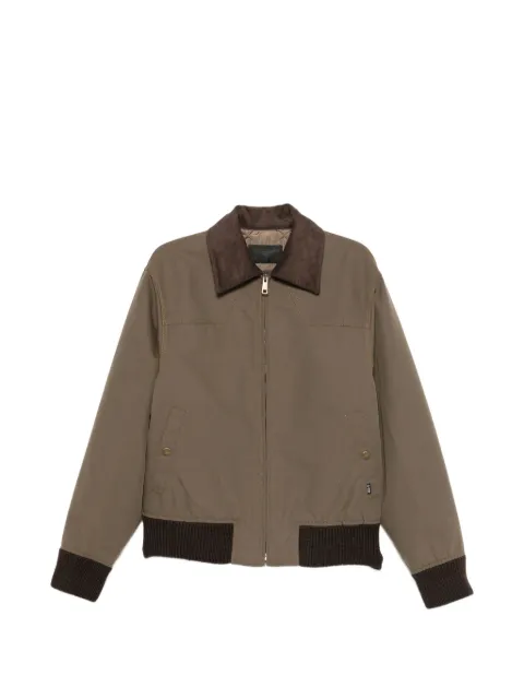 Prada corduroy-collar Western jacket