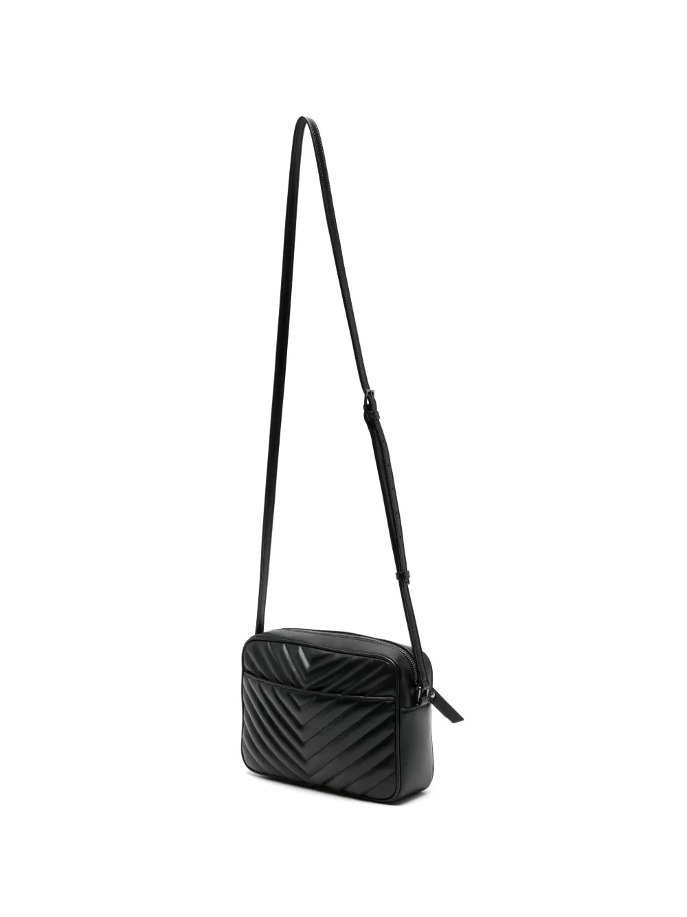 Saint Laurent Lou quilted-leather shoulder bag Zwart