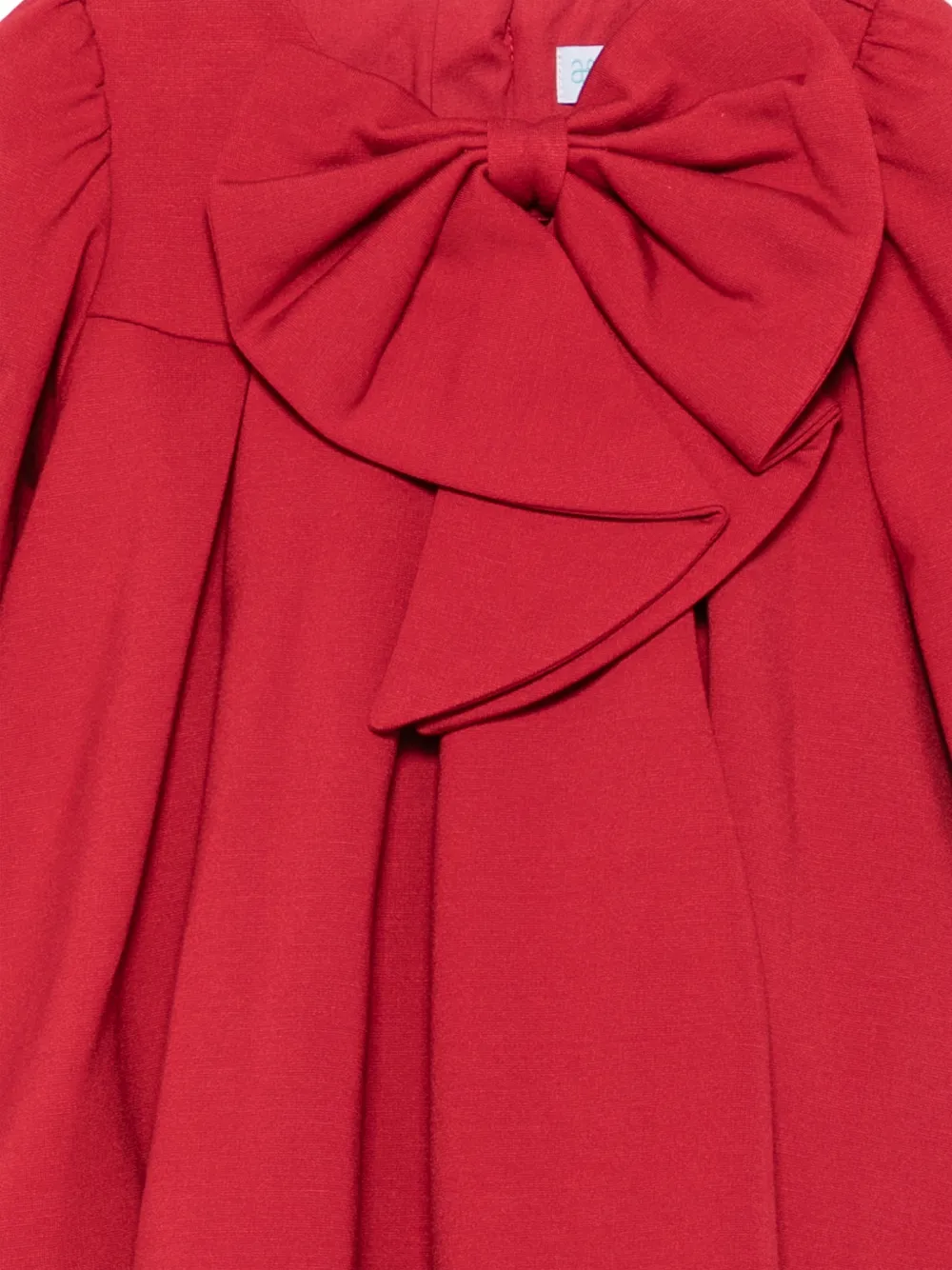 Abel & Lula Jurk met strikdetail Rood