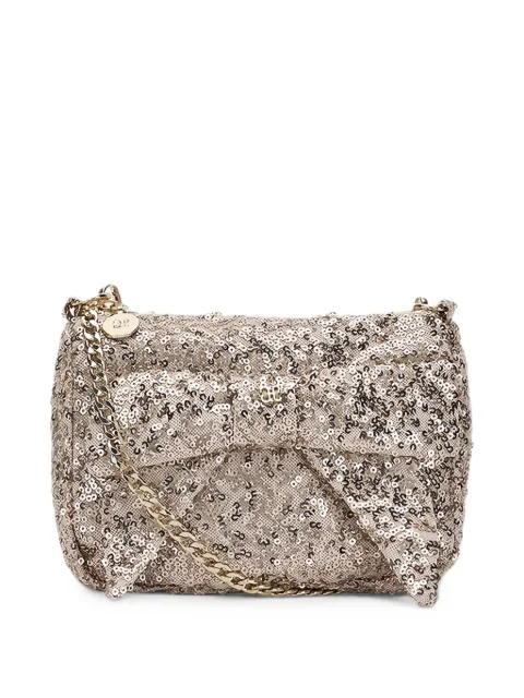 Abel & Lula sequin-embellished bow-detail bag