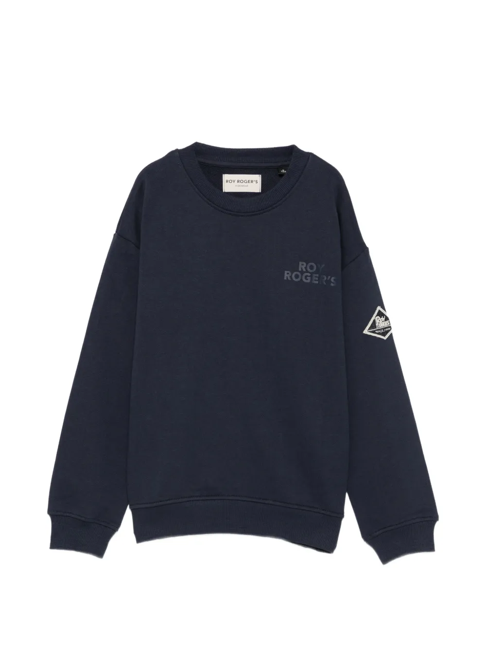Roy Rogers Kids logo-print sweatshirt - Blu