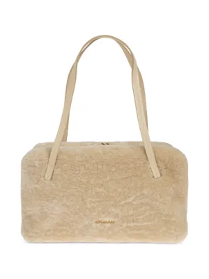 Jil Sander Linea レザーショルダーバッグ | グリーン | FARFETCH JP