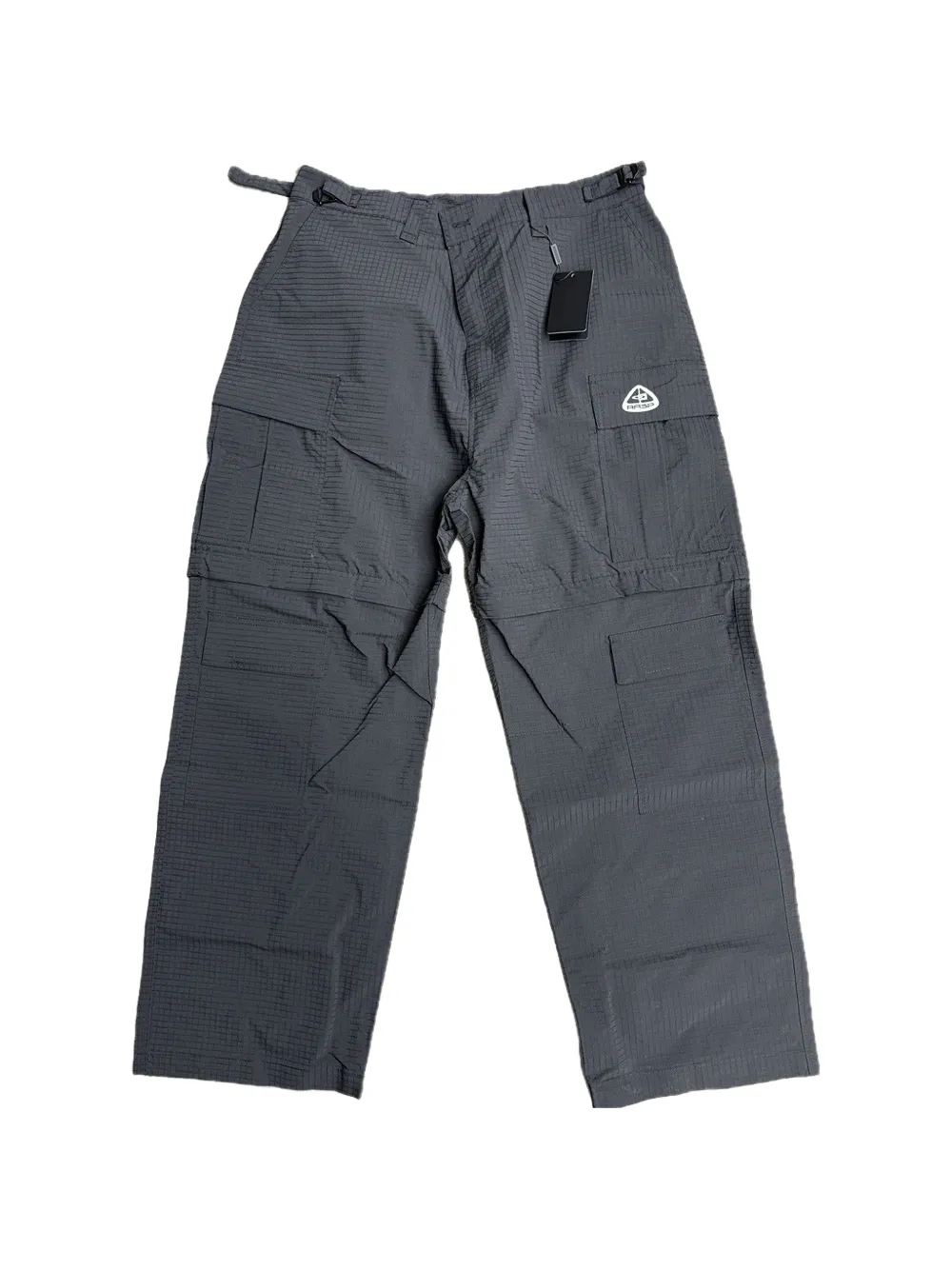 GV Gallery Asphalt ripstop-texture cargo pants - Grigio