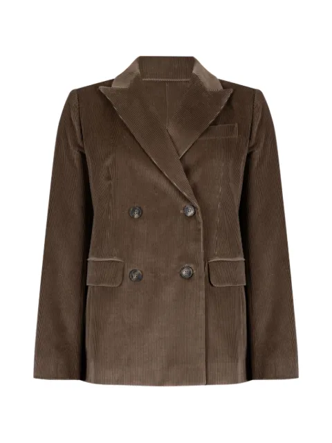 Weekend Max Mara double-breasted corduroy jacket