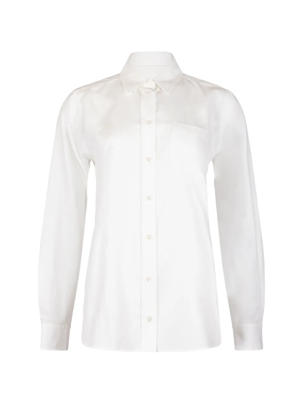 Weekend Max Mara chest-pocket button-up shirt - Bianco