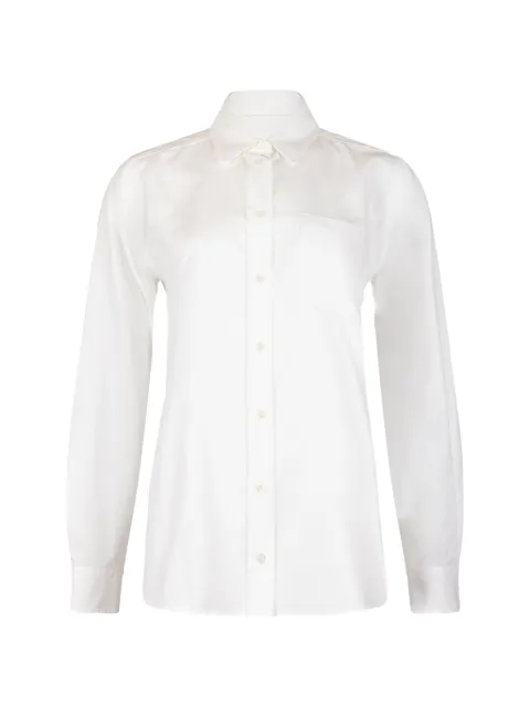 Weekend Max Mara camisa con bolsillo en el pecho y botones