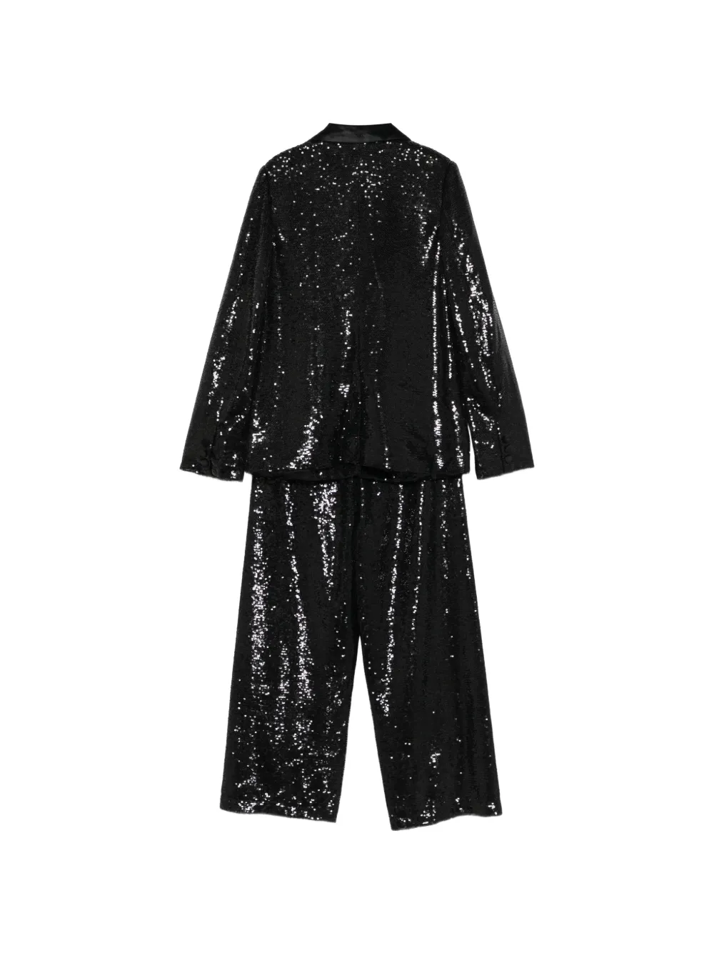 Abel & Lula Blazer en broek verfraaid met pailletten Zwart