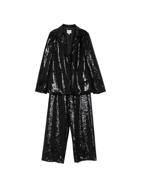 Abel & Lula sequin-embellished blazer and trousers set