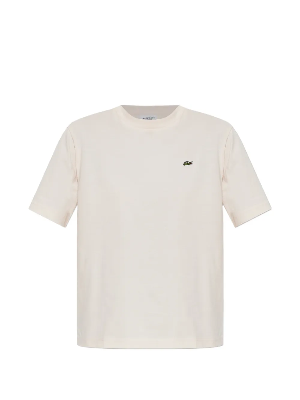 Lacoste logo-patch T-shirt - Rosa