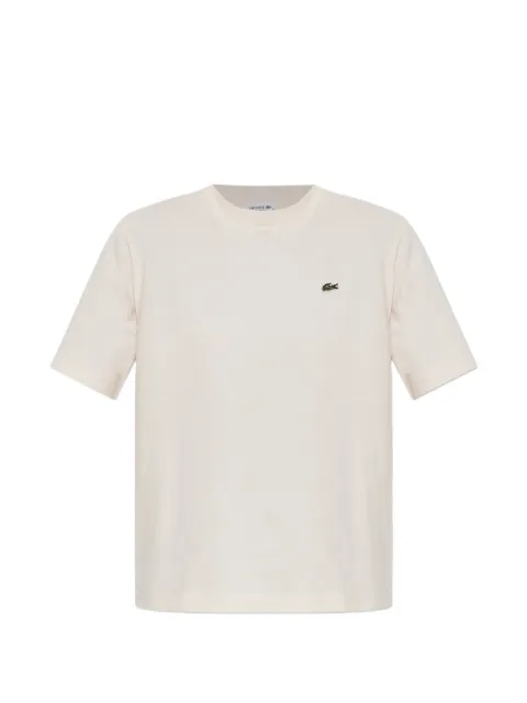 Lacoste camiseta con parche del logo