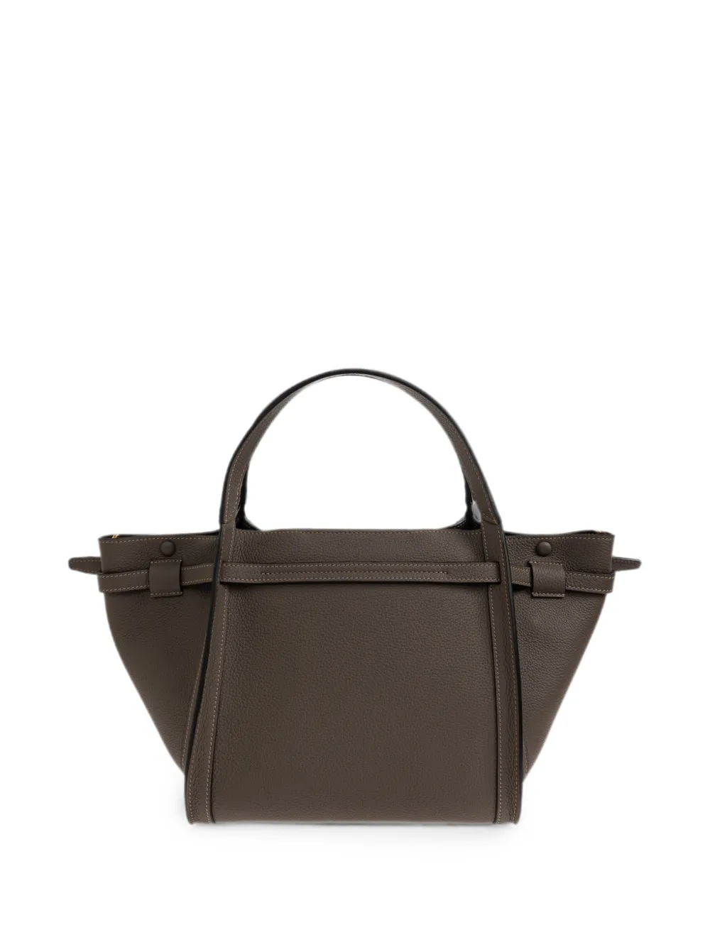 Tod's Kleine T Signature leren shopper Bruin