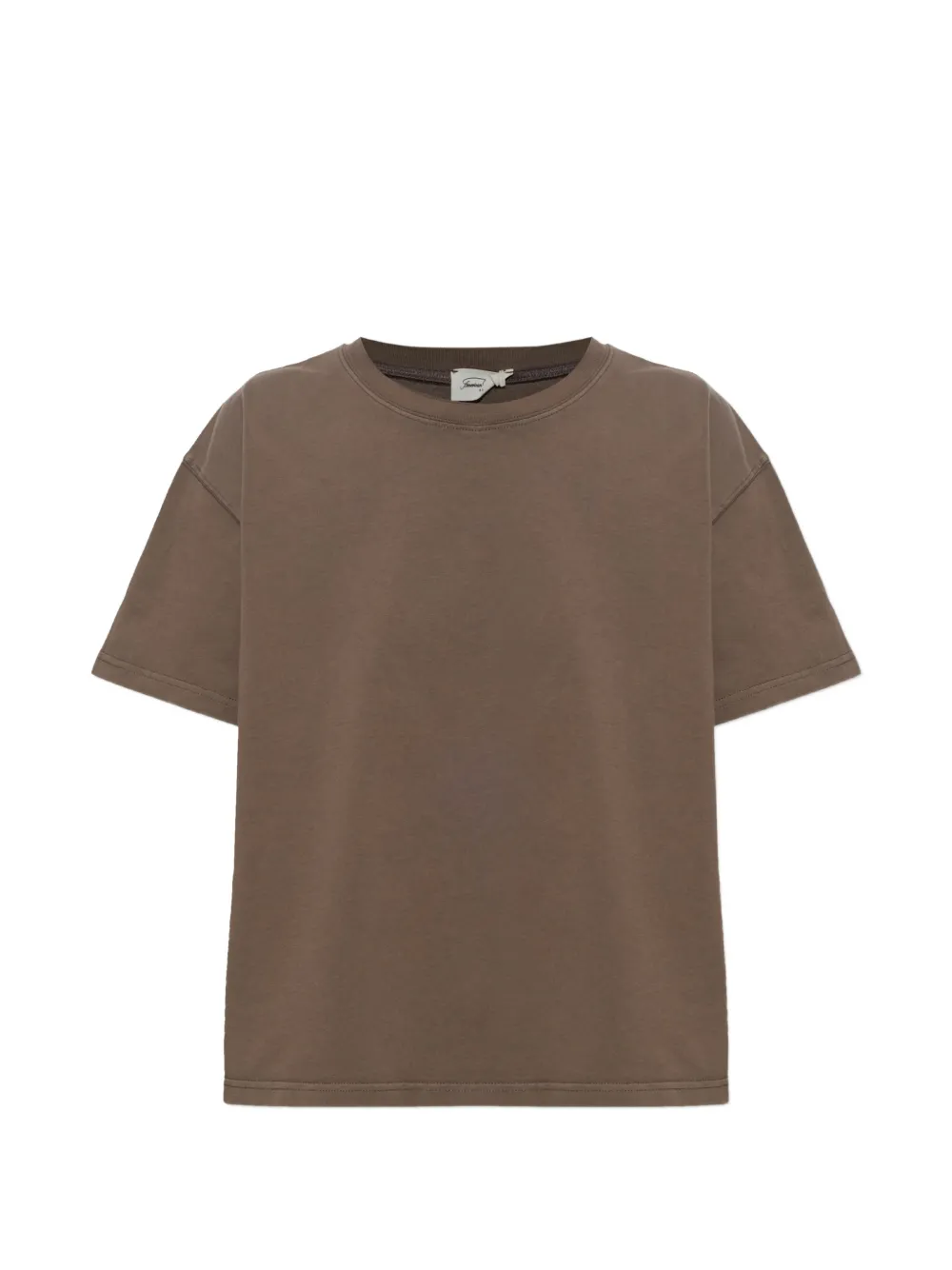 American Vintage Fizvalley crew-neck T-shirt - Braun