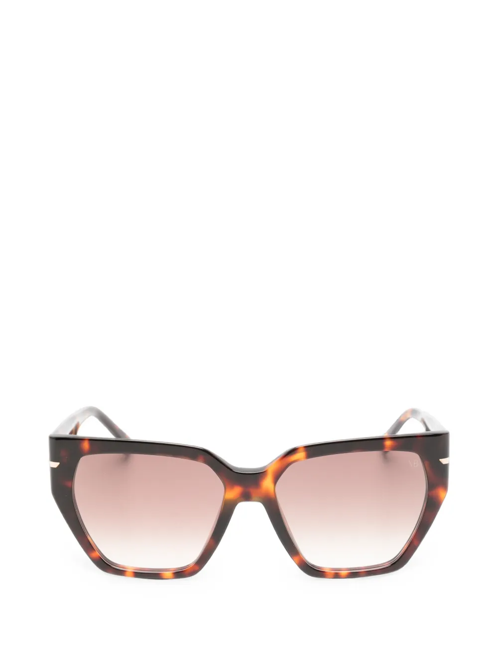 Victoria Beckham Eyewear geometric-frame sunglasses · 57