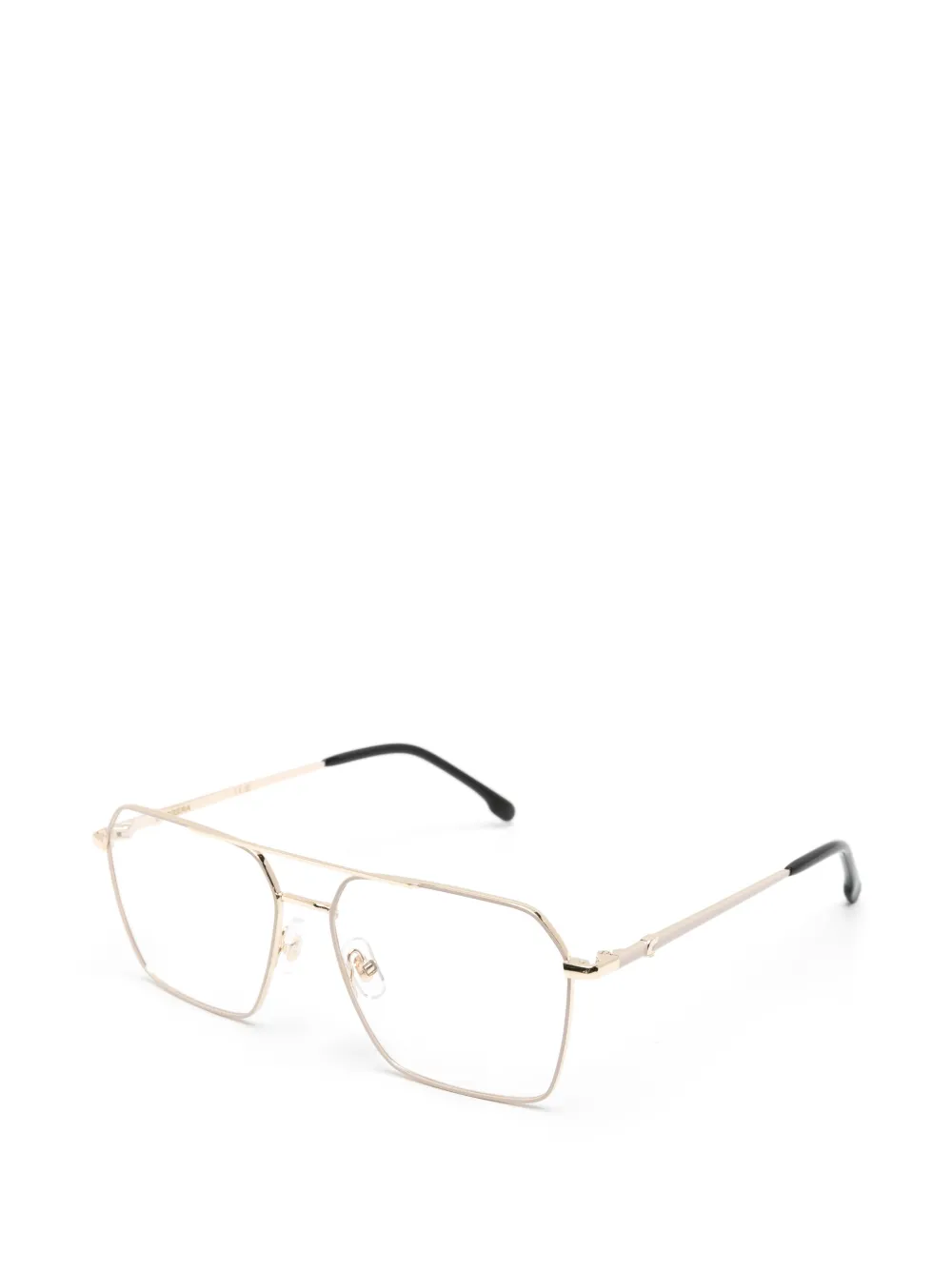 Carrera Bril met geometrisch montuur Goud