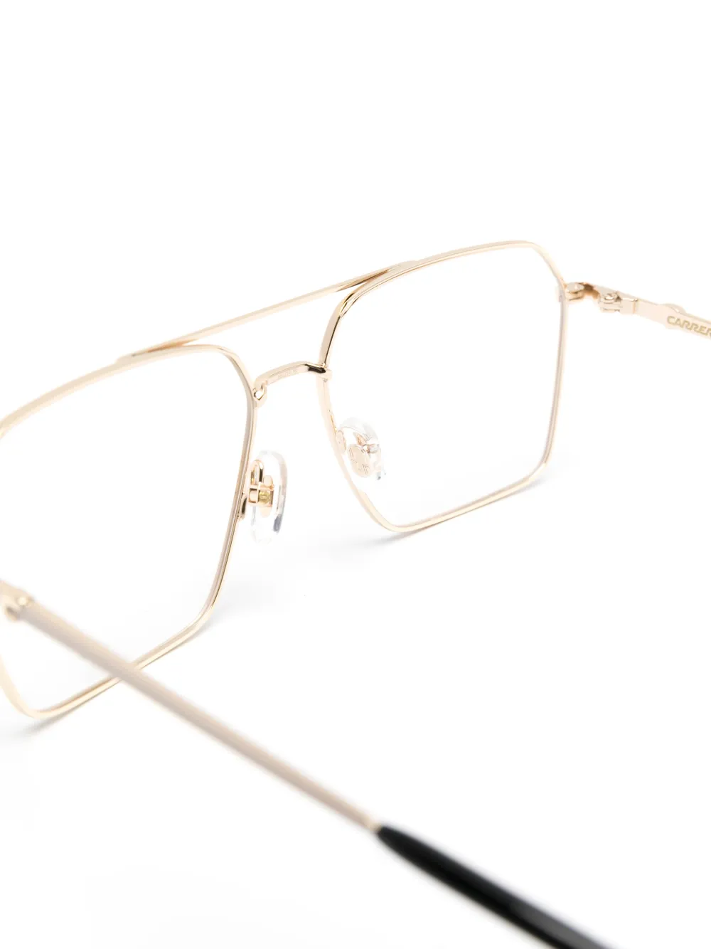 Carrera Bril met geometrisch montuur Goud