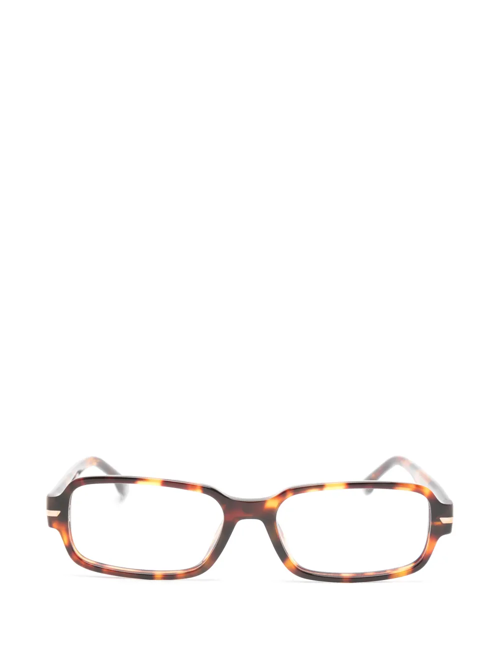 Victoria Beckham Eyewear Bril met schildpadschild-effect Bruin