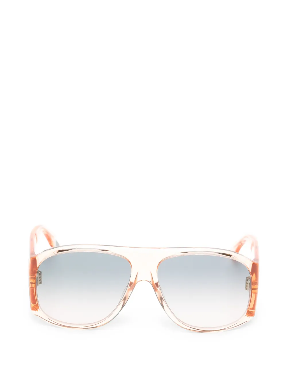 Chloé Eyewear Getönte Pilotenbrille - Nude