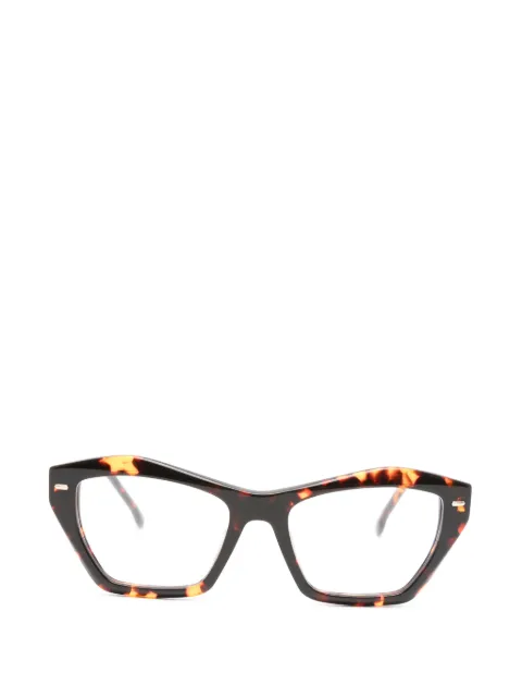 Carrera tortoiseshell-effect cat-eye glasses