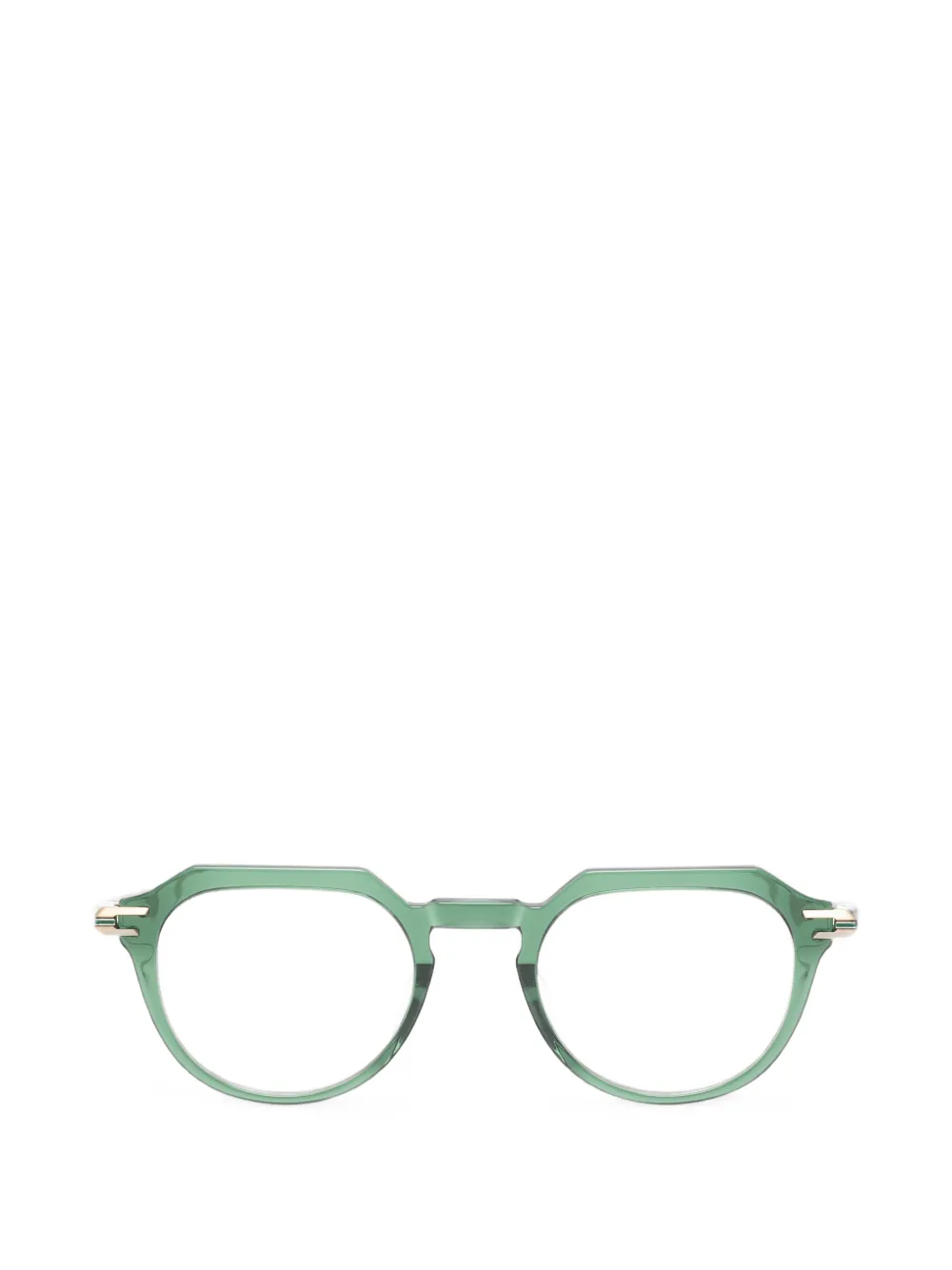 Dita Eyewear Okulus geometric-frame glasses - Argento