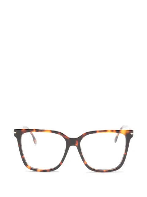 Victoria Beckham Eyewear tortoiseshell-effect square-frame glasses